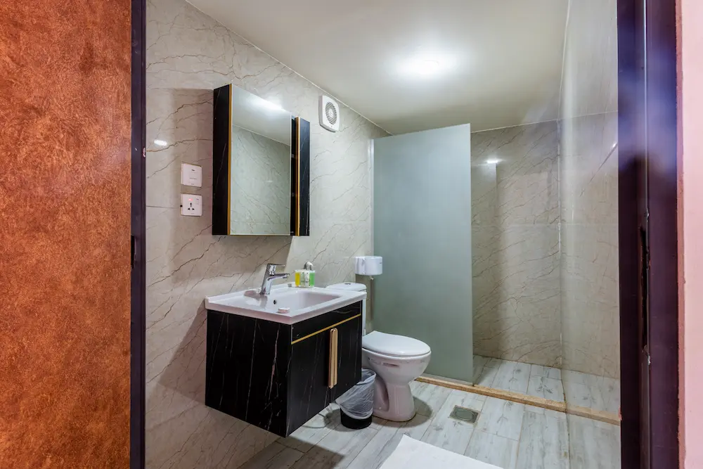 Panoramic Dome bathroom