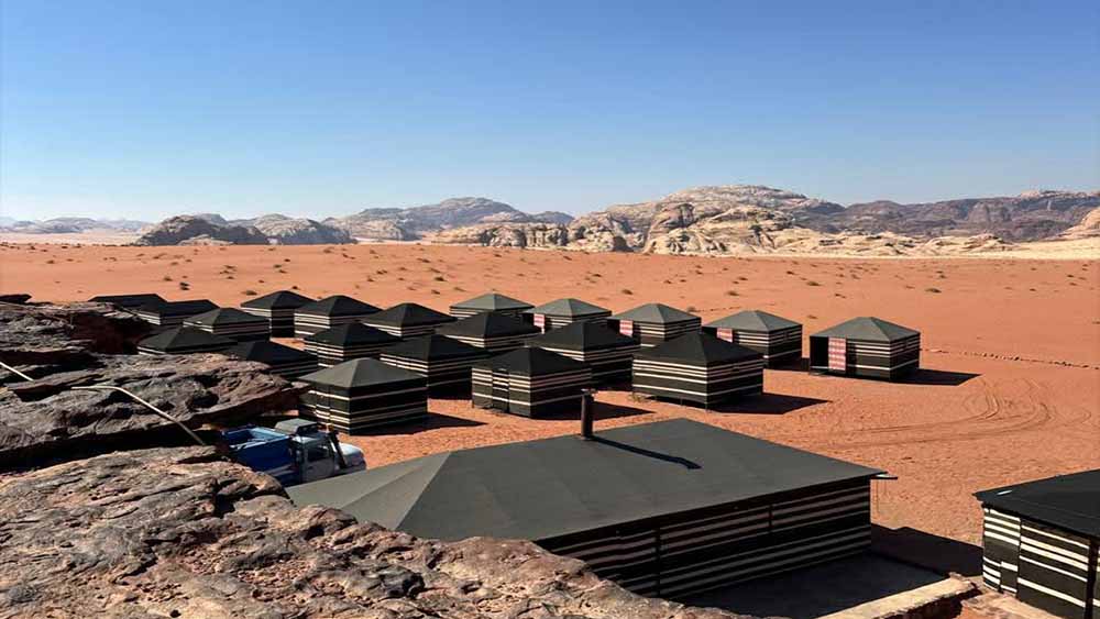 Bedouin Future Camp tents