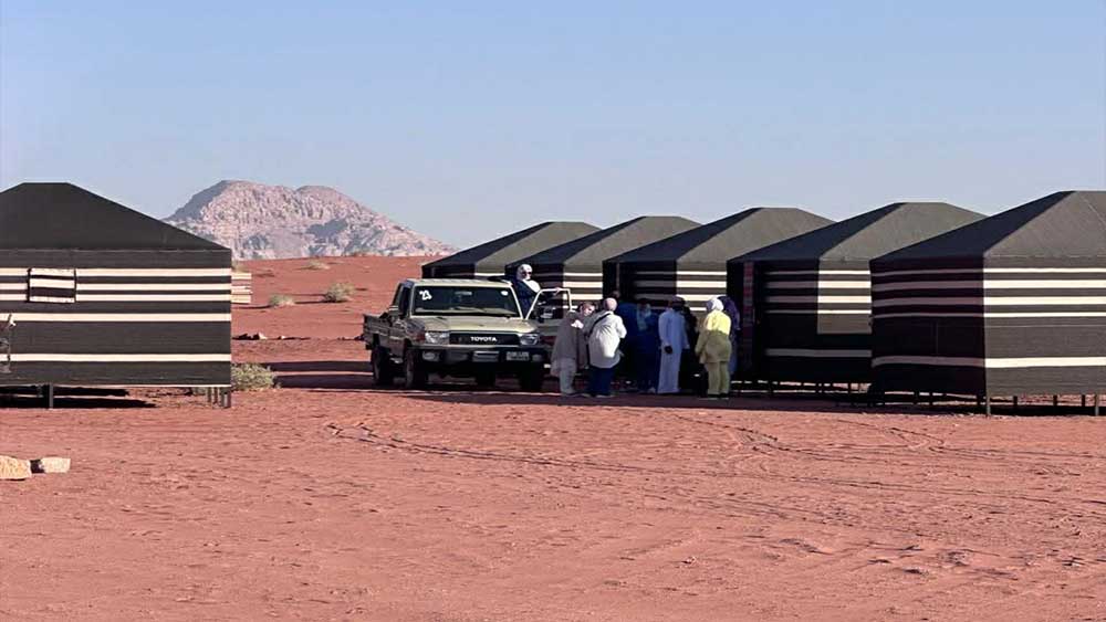 Bedouin Future Camp mountains
