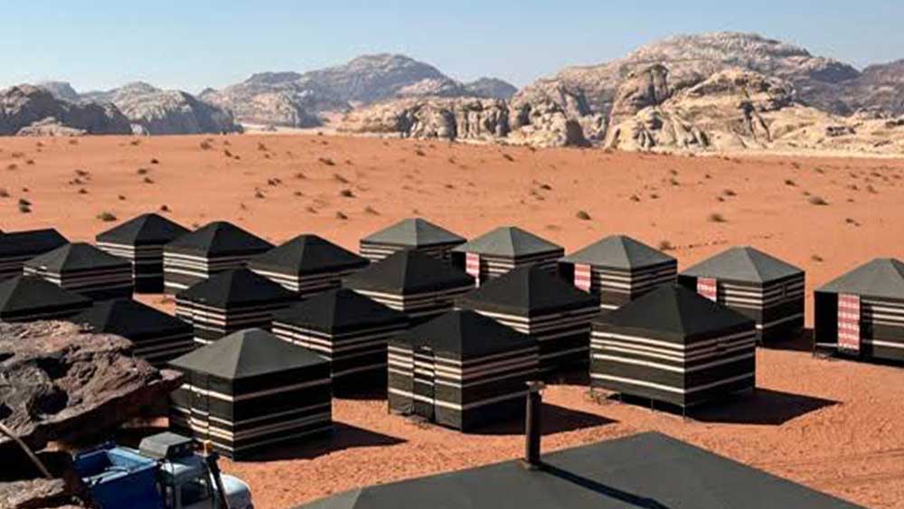 Bedouin Tent exterior