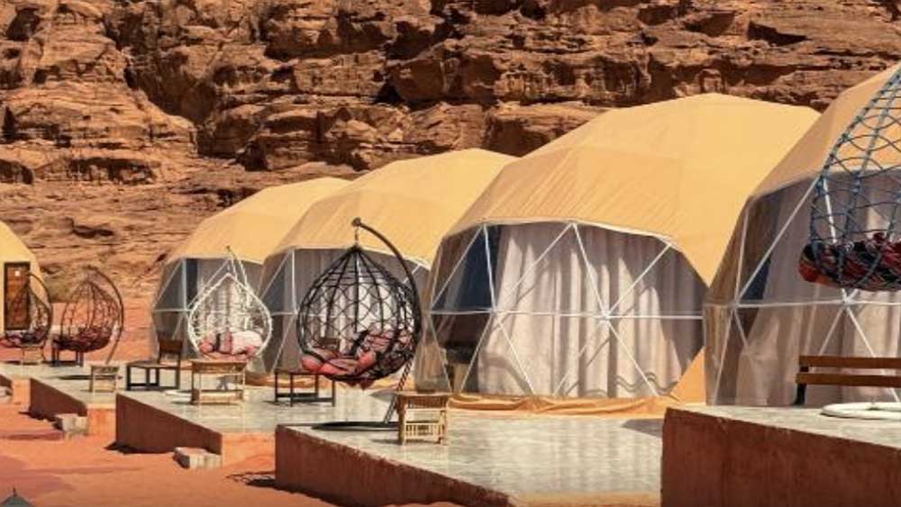 Panoramic Tent exterior