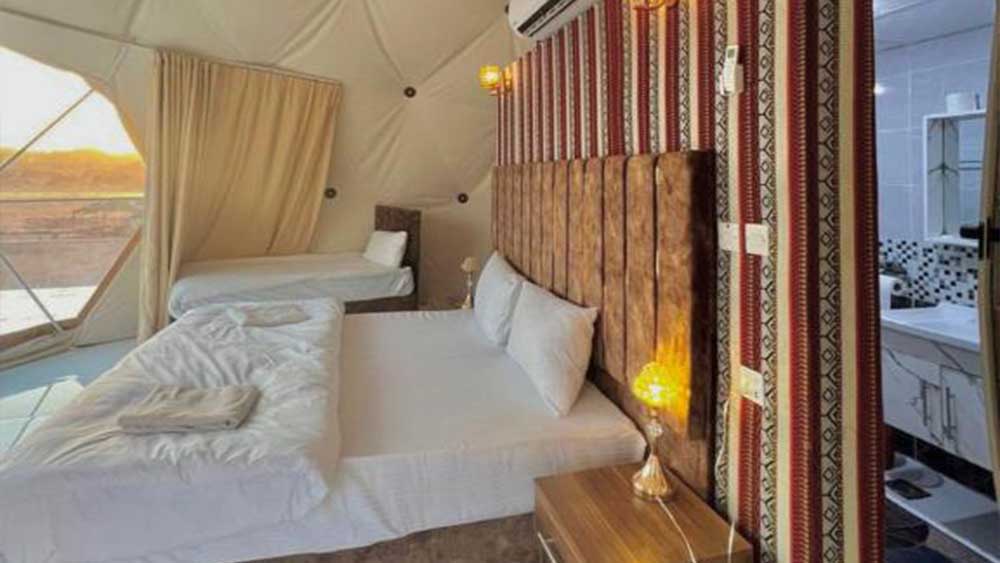 Panoramic Tent interior