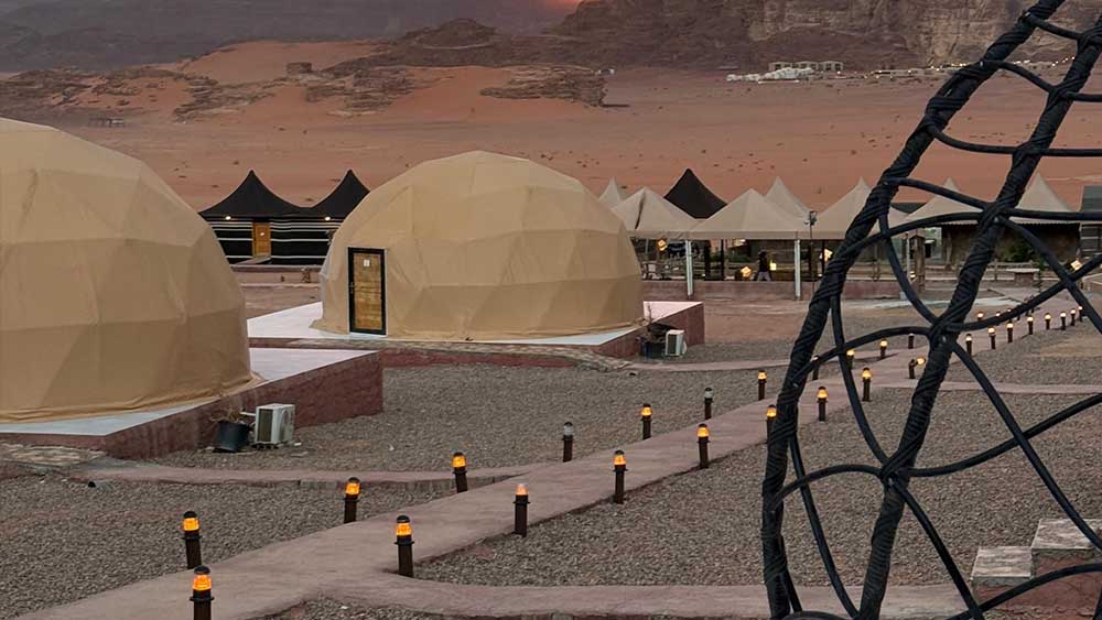 Nael Bedouin Camp night sky