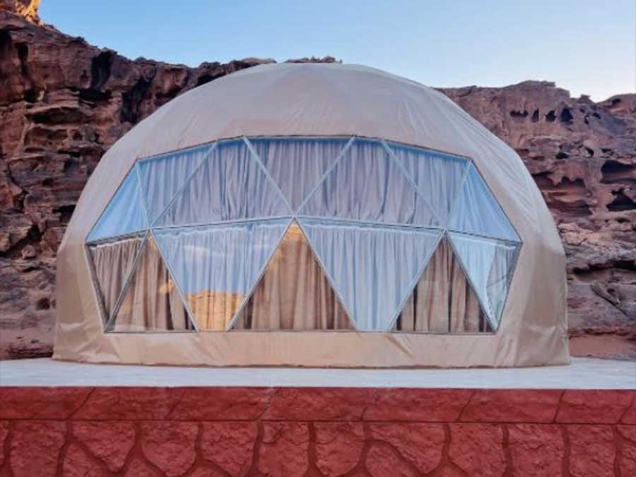 Tenda Bubble esterno