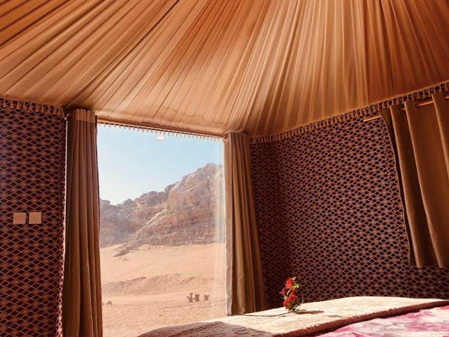 Tenda Panoramica interno