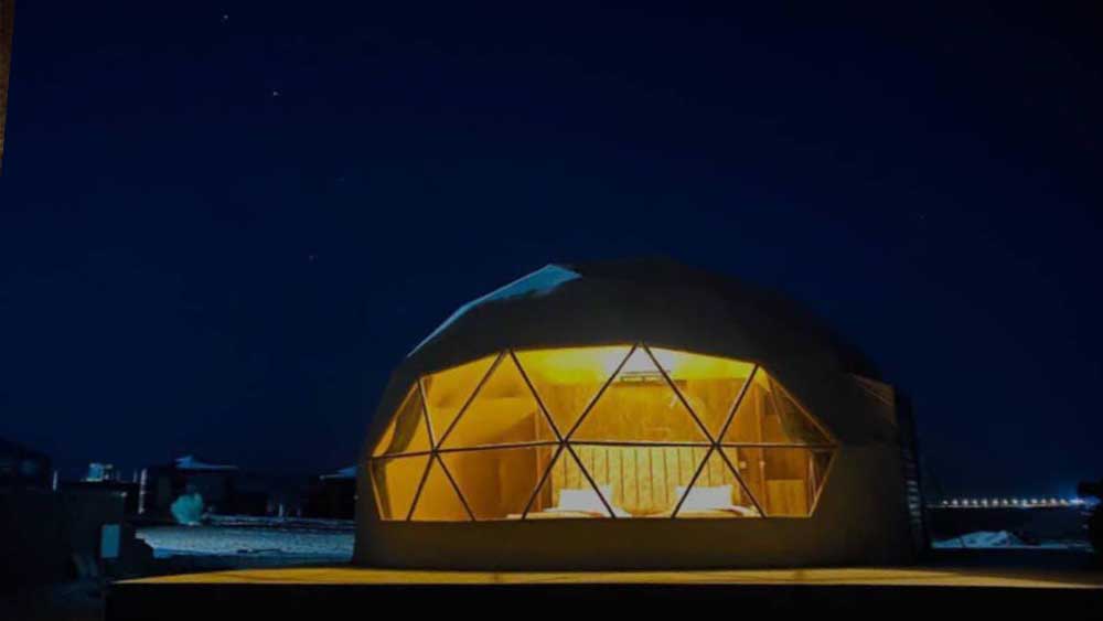 Bubble Tent exterior