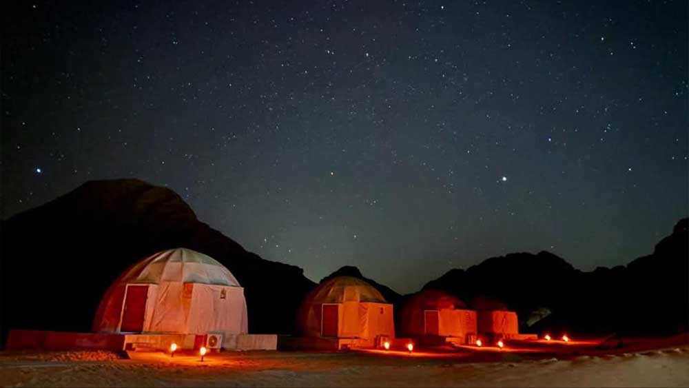 Talal Camp common area and restaurant